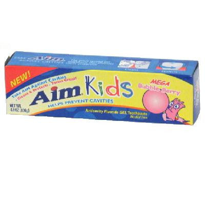 AIM Kids Mega Bubble Berry Tooth Paste 136g