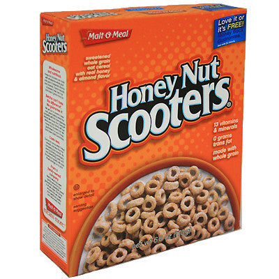 Cereal MALT-O-MEAL - HONEY NUT SCOOTERS 170gm