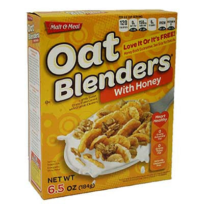 Cereal MALT-O-MEAL - HONEY OAT BLENDERS 185gm