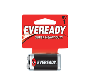 EVEREADY Super Heavy Duty 9Volt, Singles / 18 Ct