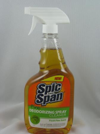 SPIC & SPAN Spray Cleaning Liquid  Deodorize 710mls / 18 Ct