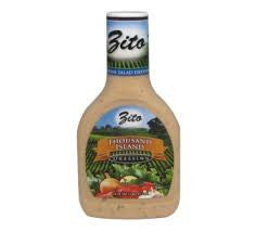 ZITO Salad Dressing 475 mls - THOUSAND ISLAND