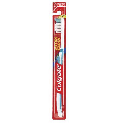 COLGATE Extra Clean Toothbrush, Full Head SOFT 6pk / 12 Ct